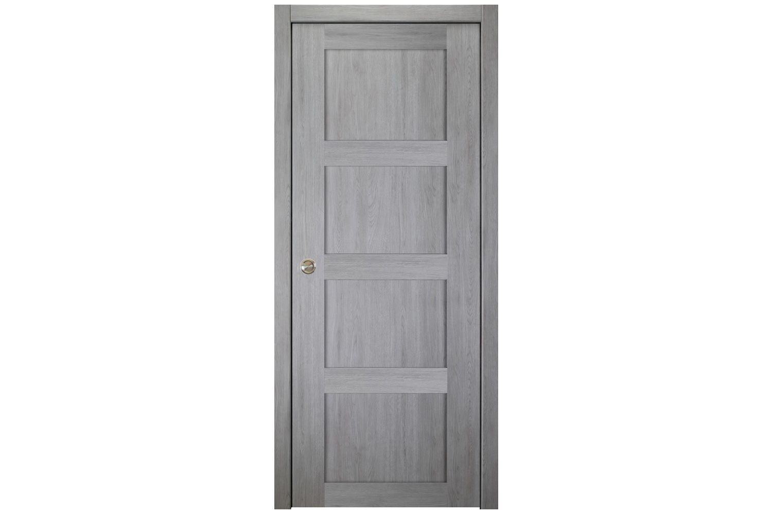 Nova Italia Stile 4 Lite Light Grey Laminate Interior Door