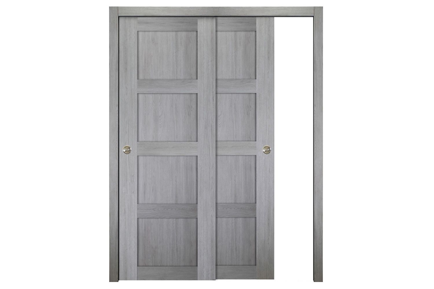 Nova Italia Stile 4 Lite Light Grey Laminate Interior Door