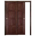 Nova Italia Stile 4 Lite Prestige Brown Laminate Interior Door