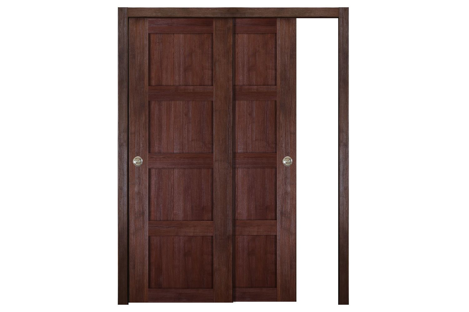 Nova Italia Stile 4 Lite Prestige Brown Laminate Interior Door