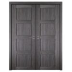 Nova Italia Stile 4 Lite Swiss Elm Laminate Interior Door