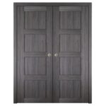 Nova Italia Stile 4 Lite Swiss Elm Laminate Interior Door