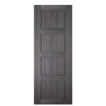 Nova Italia Stile 4 Lite Swiss Elm Laminate Interior Door