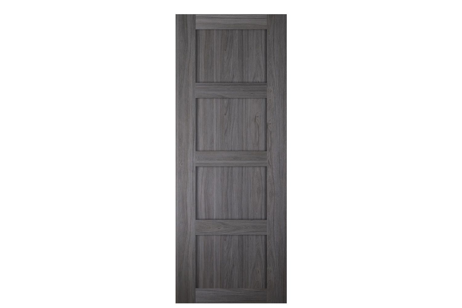 Nova Italia Stile 4 Lite Swiss Elm Laminate Interior Door