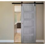 Nova Italia Stile 5 Lite Light Grey Laminate Interior Door