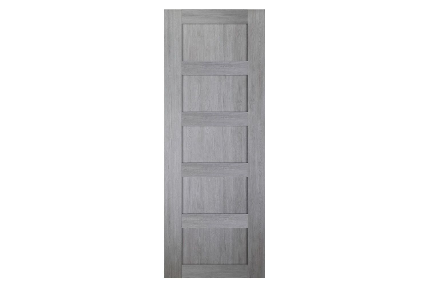 Nova Italia Stile 5 Lite Light Grey Laminate Interior Door