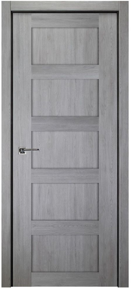 Nova Italia Stile 5 Lite Light Grey Laminate Interior Door