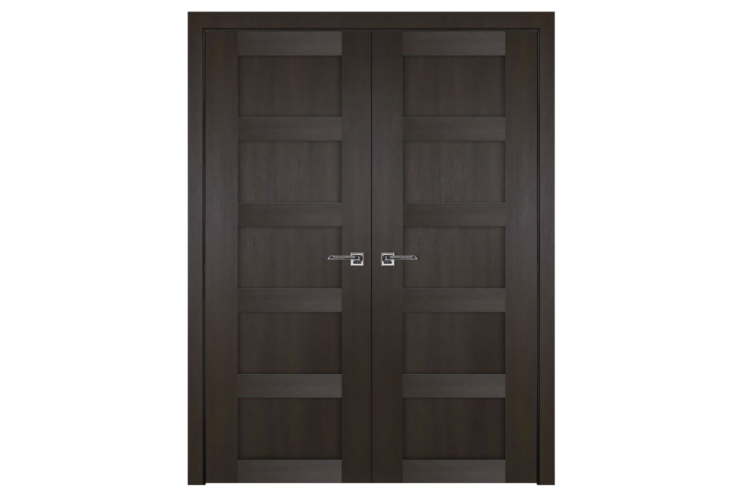 Nova Italia Stile 5 Lite Premium Wenge Laminate Interior Door