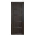 Nova Italia Stile 5 Lite Premium Wenge Laminate Interior Door