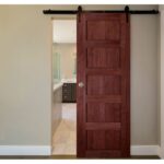 Nova Italia Stile 5 Lite Prestige Brown Laminate Interior Door