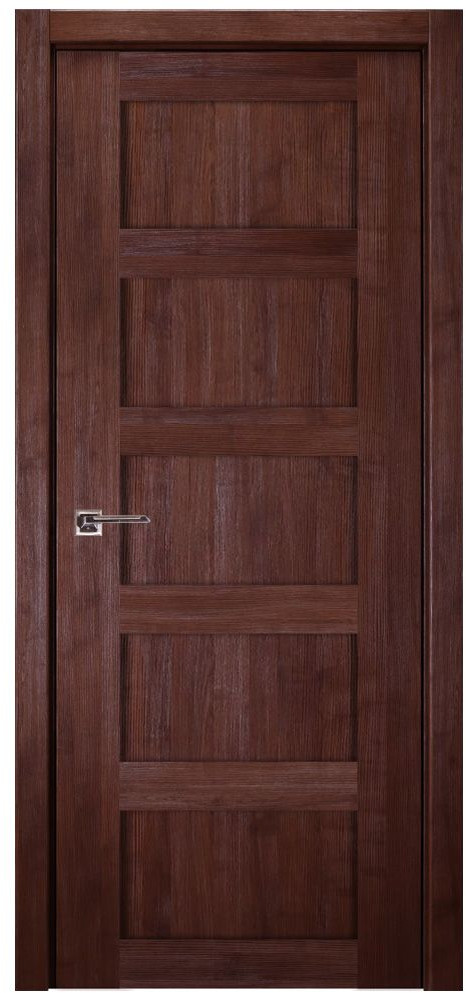 Nova Italia Stile 5 Lite Prestige Brown Laminate Interior Door