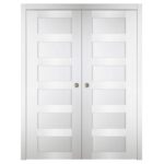 Nova Italia Stile 6 Lite Alaskan White Laminate Interior Door