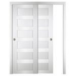 Nova Italia Stile 6 Lite Alaskan White Laminate Interior Door