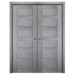 Nova Italia Stile 6 Lite Light Grey Laminate Interior Door