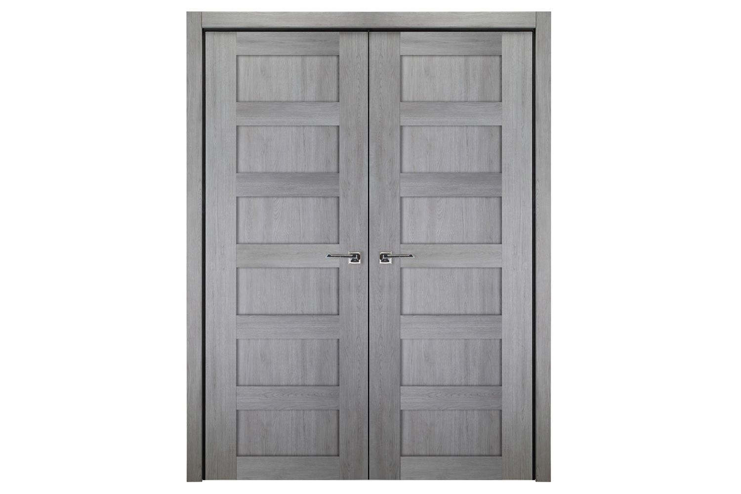 Nova Italia Stile 6 Lite Light Grey Laminate Interior Door