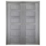 Nova Italia Stile 6 Lite Light Grey Laminate Interior Door