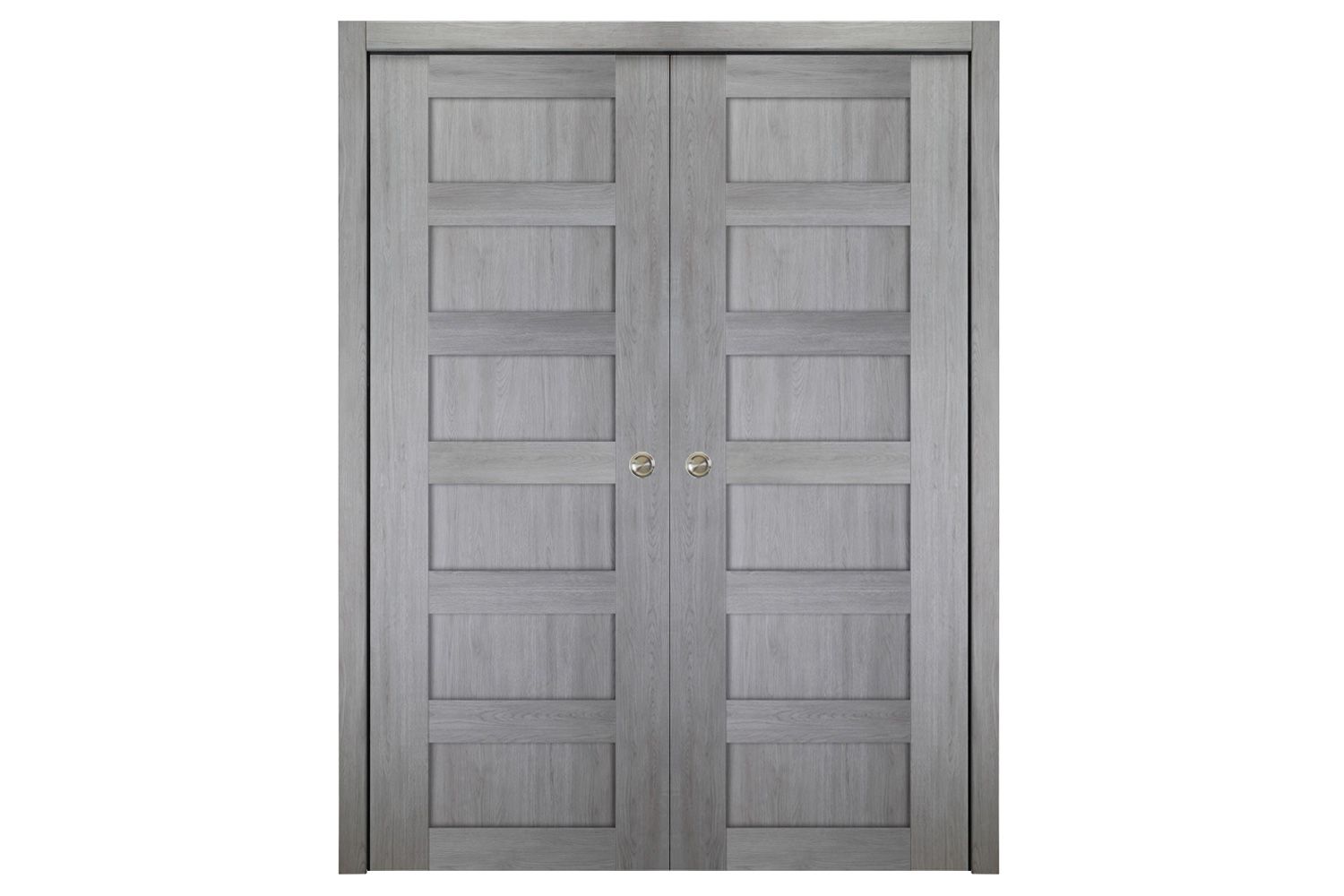 Nova Italia Stile 6 Lite Light Grey Laminate Interior Door