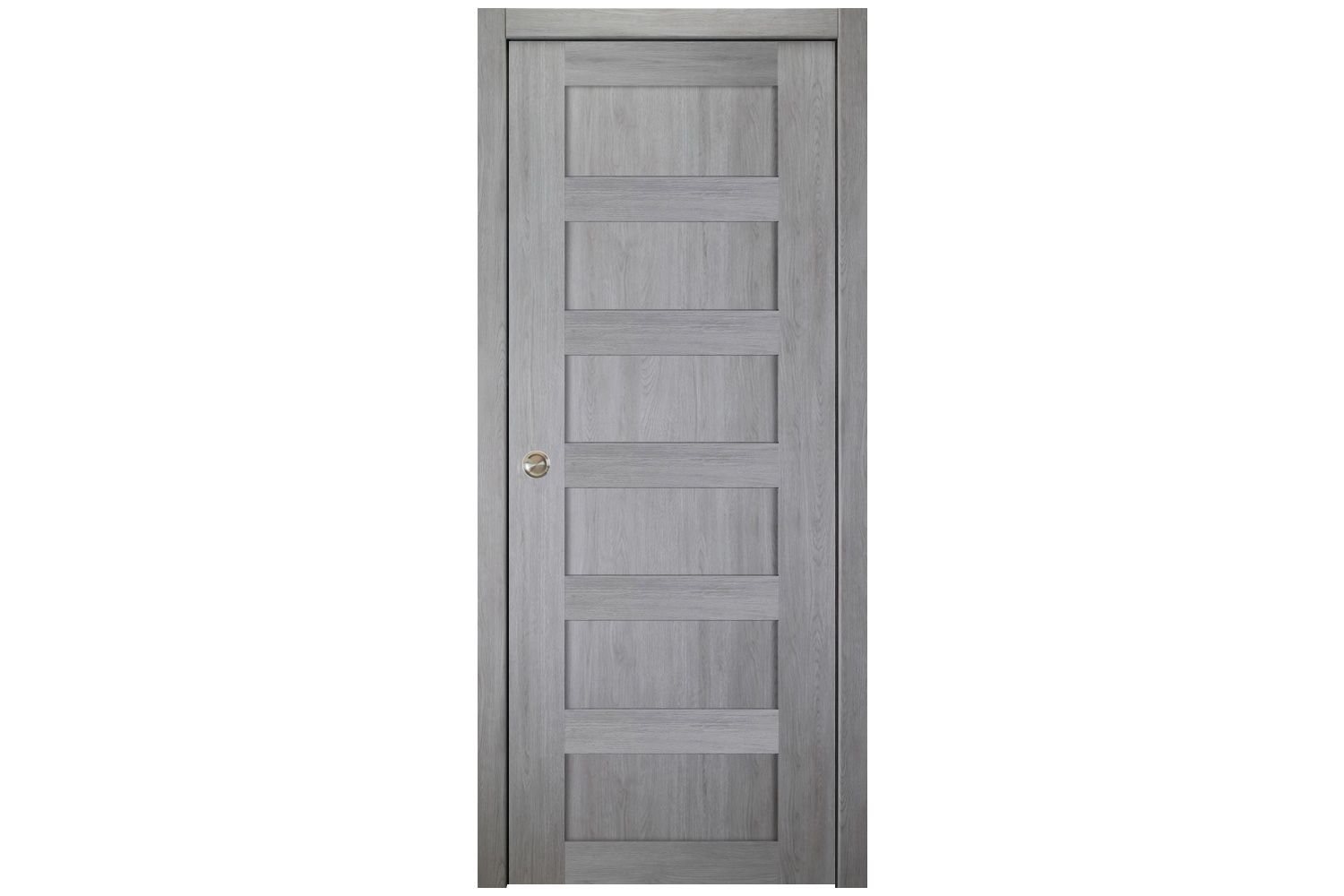 Nova Italia Stile 6 Lite Light Grey Laminate Interior Door