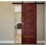 Nova Italia Stile 6 Lite Prestige Brown Laminate Interior Door