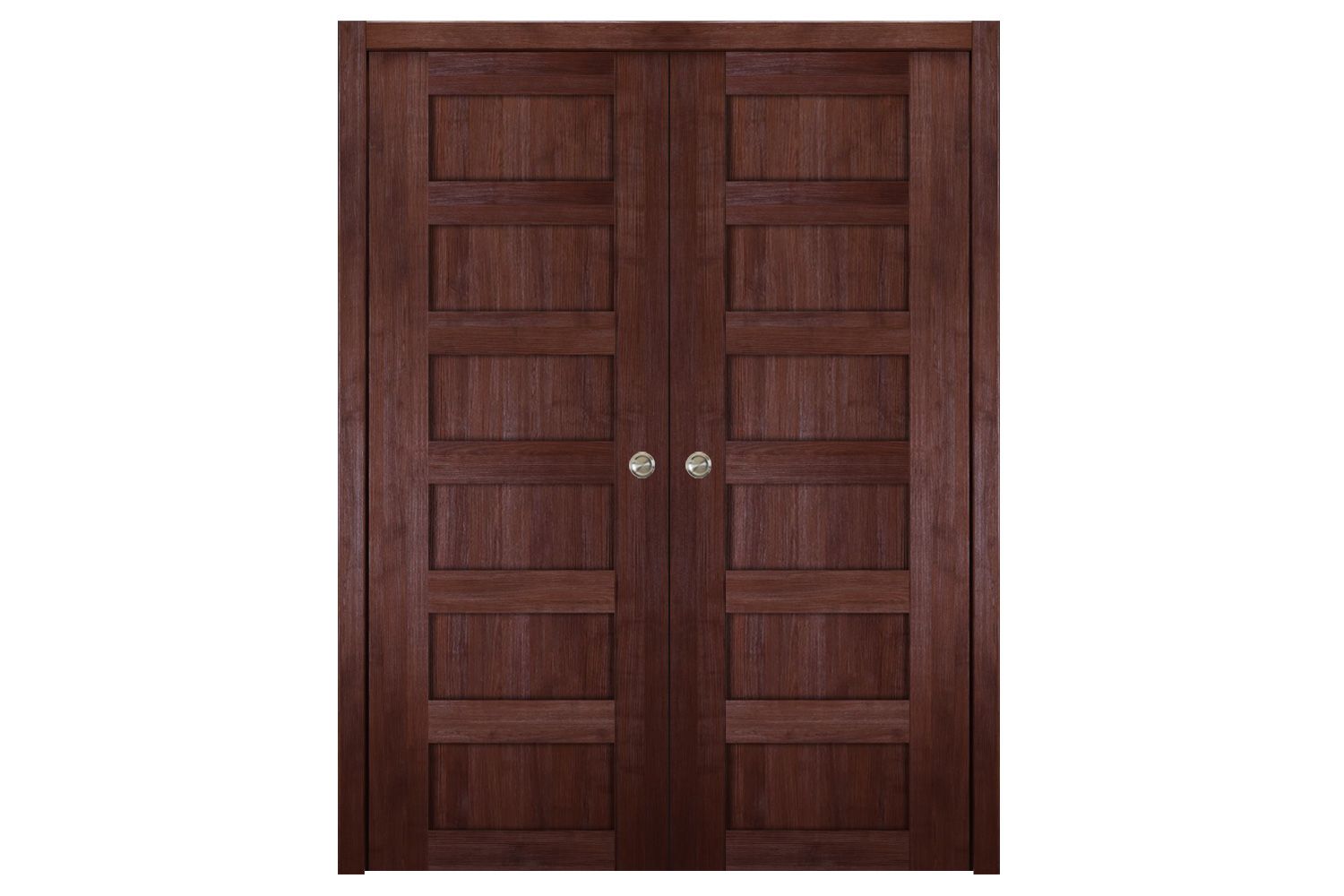 Nova Italia Stile 6 Lite Prestige Brown Laminate Interior Door