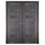 Nova Italia Stile 6 Lite Swiss Elm Laminate Interior Door