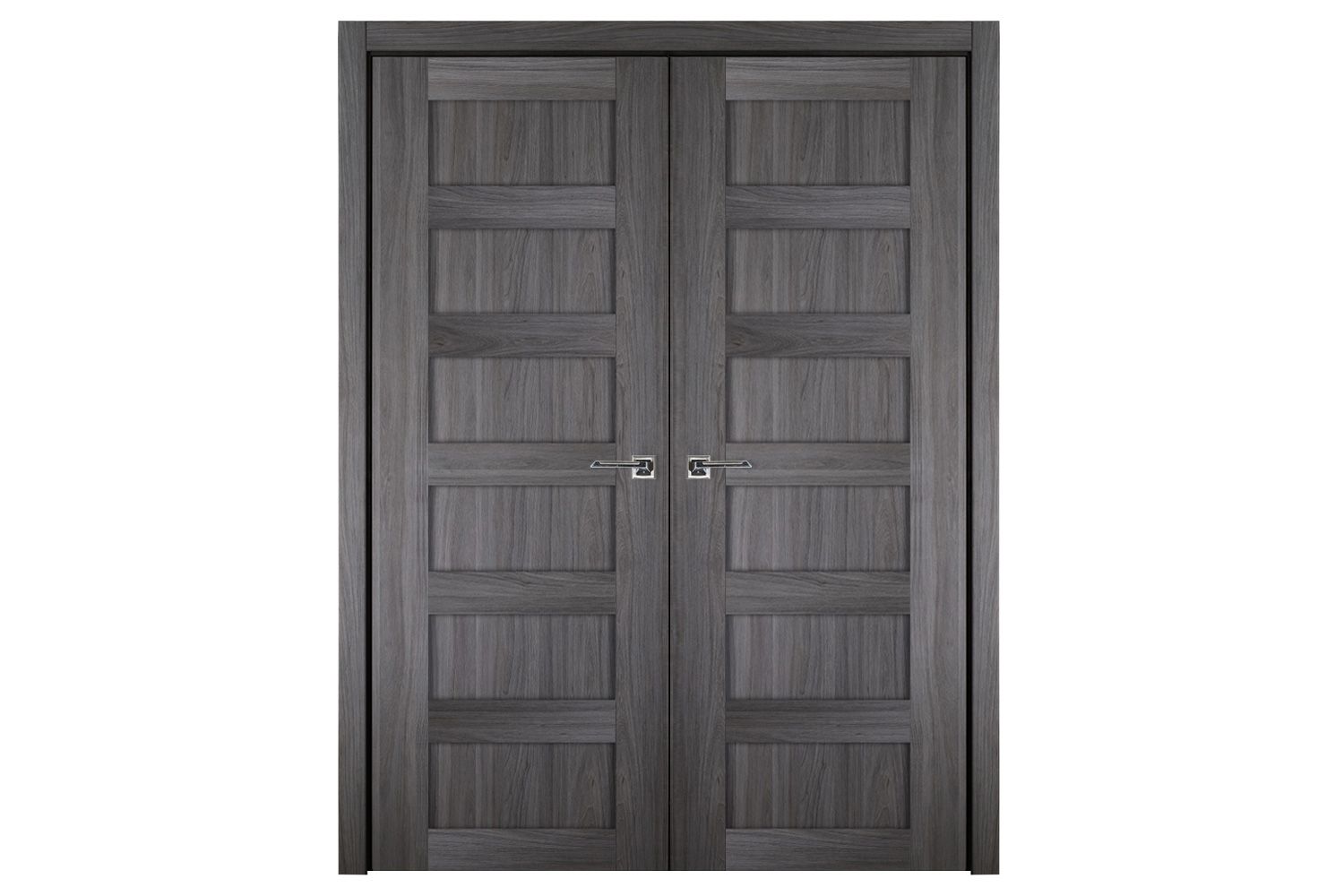 Nova Italia Stile 6 Lite Swiss Elm Laminate Interior Door