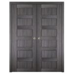 Nova Italia Stile 6 Lite Swiss Elm Laminate Interior Door