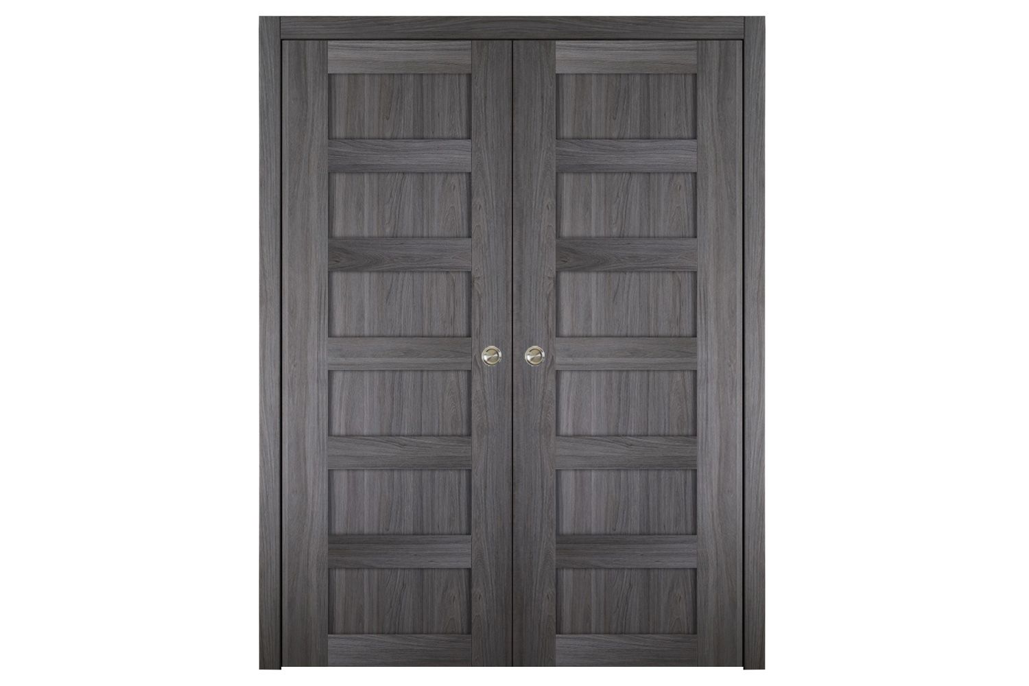 Nova Italia Stile 6 Lite Swiss Elm Laminate Interior Door