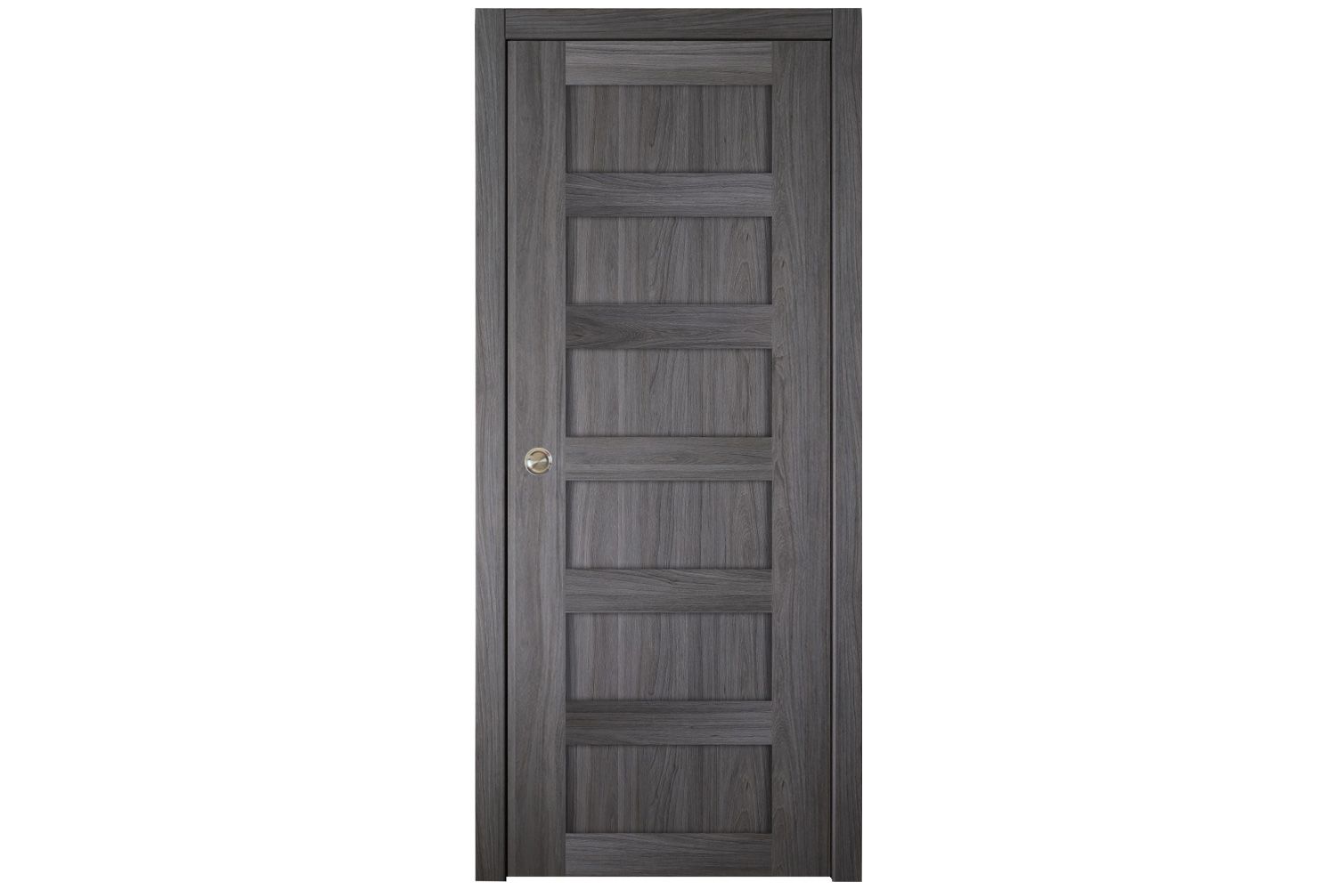 Nova Italia Stile 6 Lite Swiss Elm Laminate Interior Door