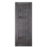 Nova Italia Stile 6 Lite Swiss Elm Laminate Interior Door