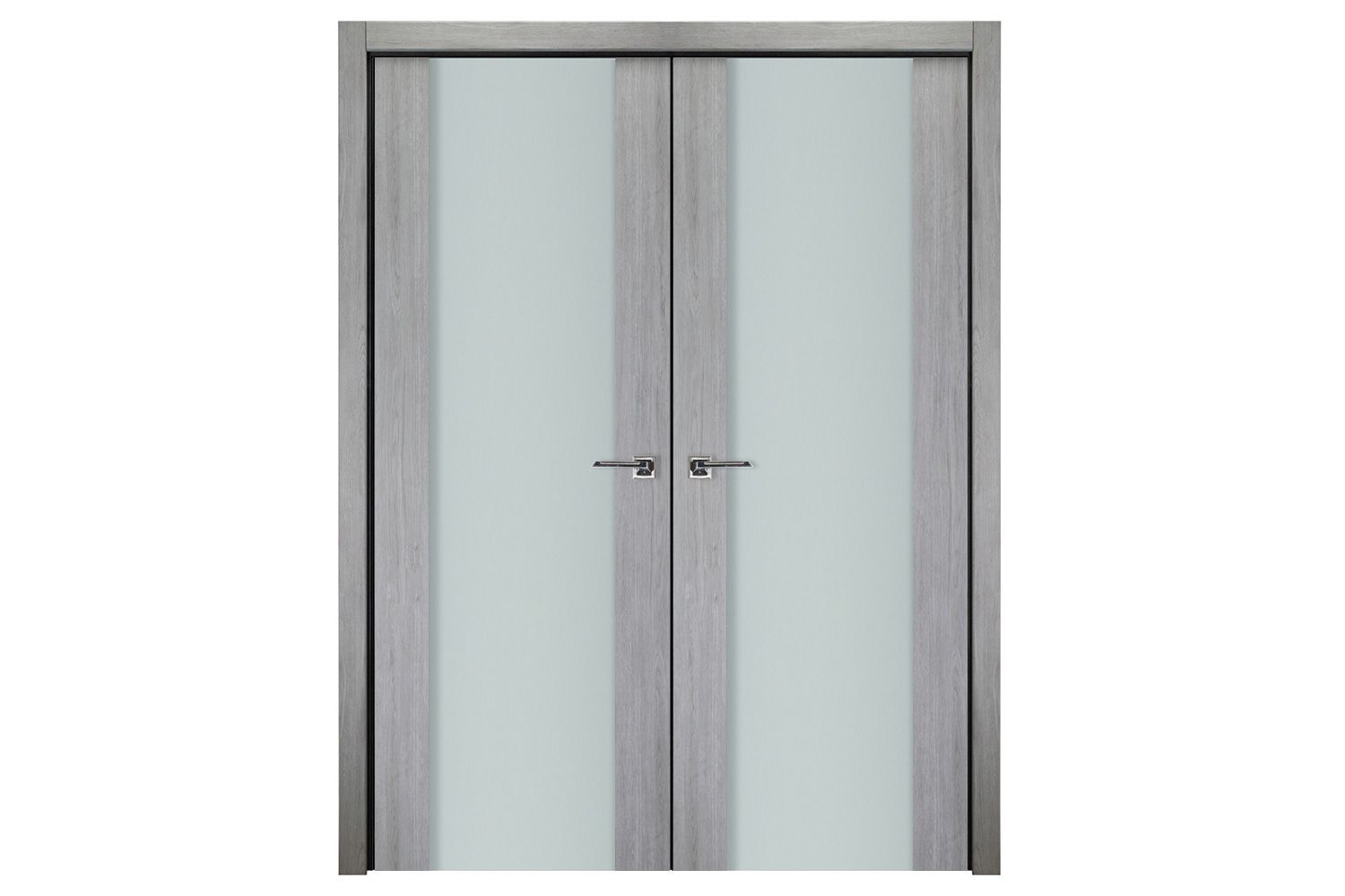 Nova Italia Vetro 01 Light Grey Laminate Interior Door