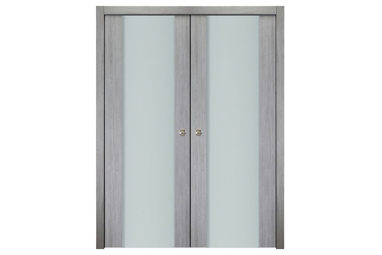 Nova Italia Vetro 01 Light Grey Laminate Interior Door