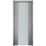 Nova Italia Vetro 01 Light Grey Laminate Interior Door