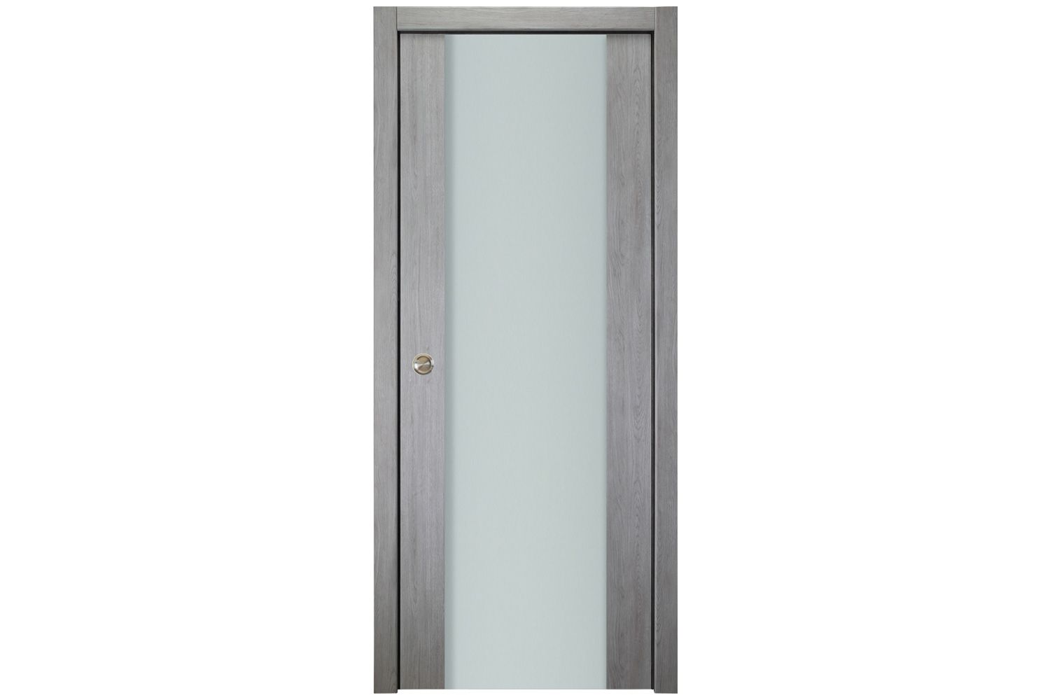 Nova Italia Vetro 01 Light Grey Laminate Interior Door