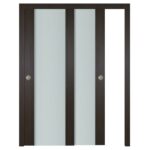 Nova Italia Vetro 01 Premium Wenge Laminate Interior Door