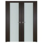 Nova Italia Vetro 01 Premium Wenge Laminate Interior Door