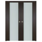 Nova Italia Vetro 01 Premium Wenge Laminate Interior Door