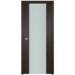 Nova Italia Vetro 01 Premium Wenge Laminate Interior Door