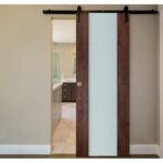 Nova Italia Vetro 01 Prestige Brown Laminate Interior Door