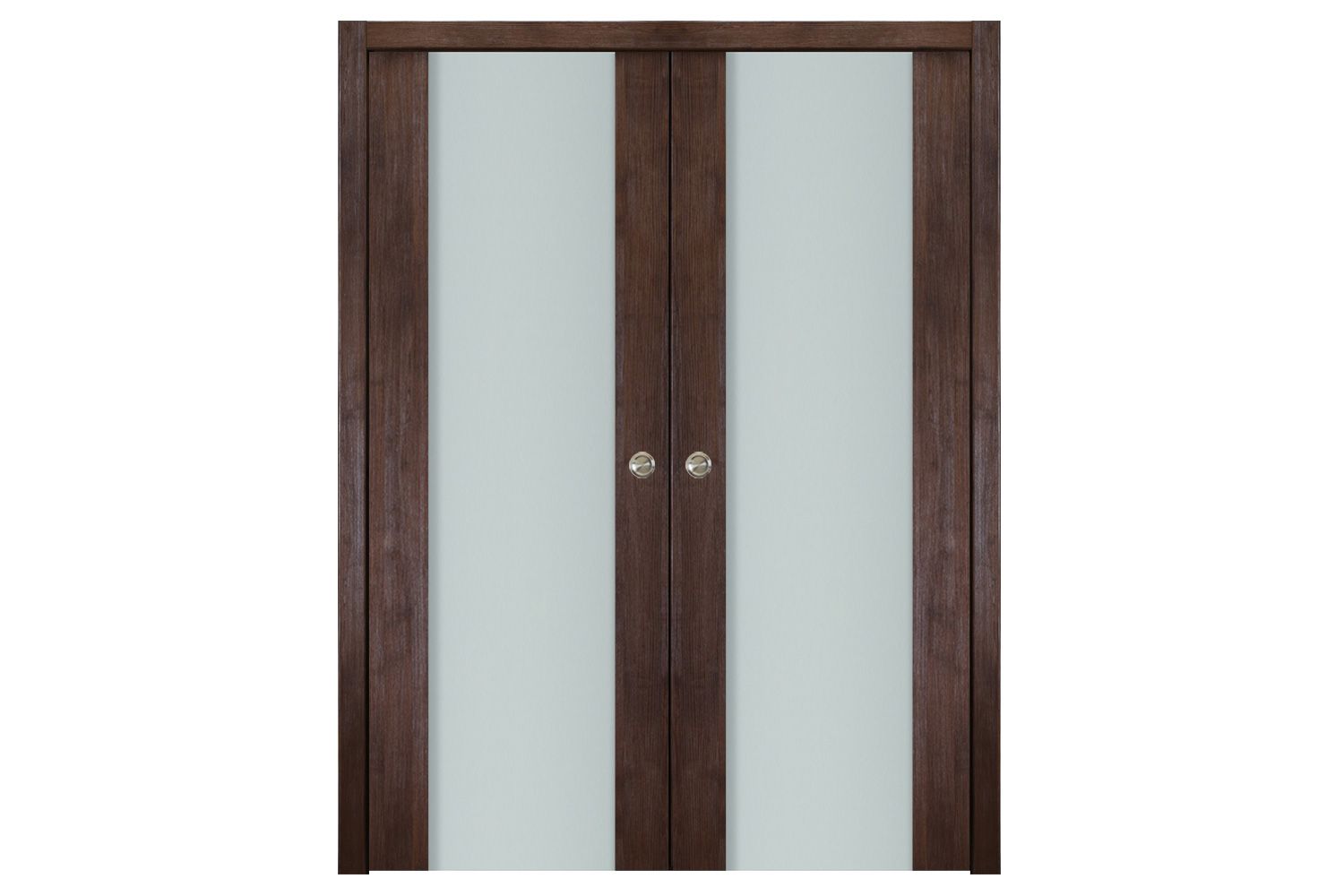 Nova Italia Vetro 01 Prestige Brown Laminate Interior Door