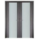 Nova Italia Vetro 01 Swiss Elm Laminate Interior Door