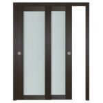 Nova Italia Vetro 1 Lite Premium Wenge Laminate Interior Door