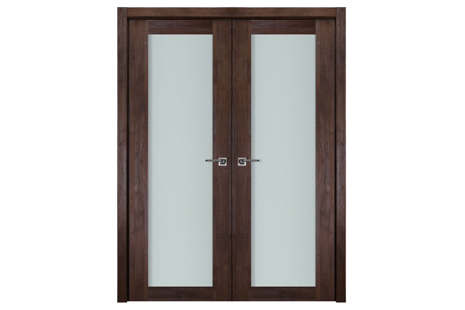 Nova Italia Vetro 1 Lite Prestige Brown Laminate Interior Door