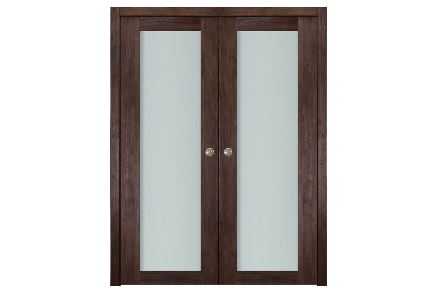 Nova Italia Vetro 1 Lite Prestige Brown Laminate Interior Door