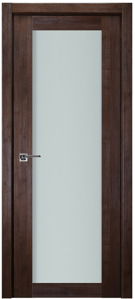 Nova Italia Vetro 1 Lite Prestige Brown Laminate Interior Door