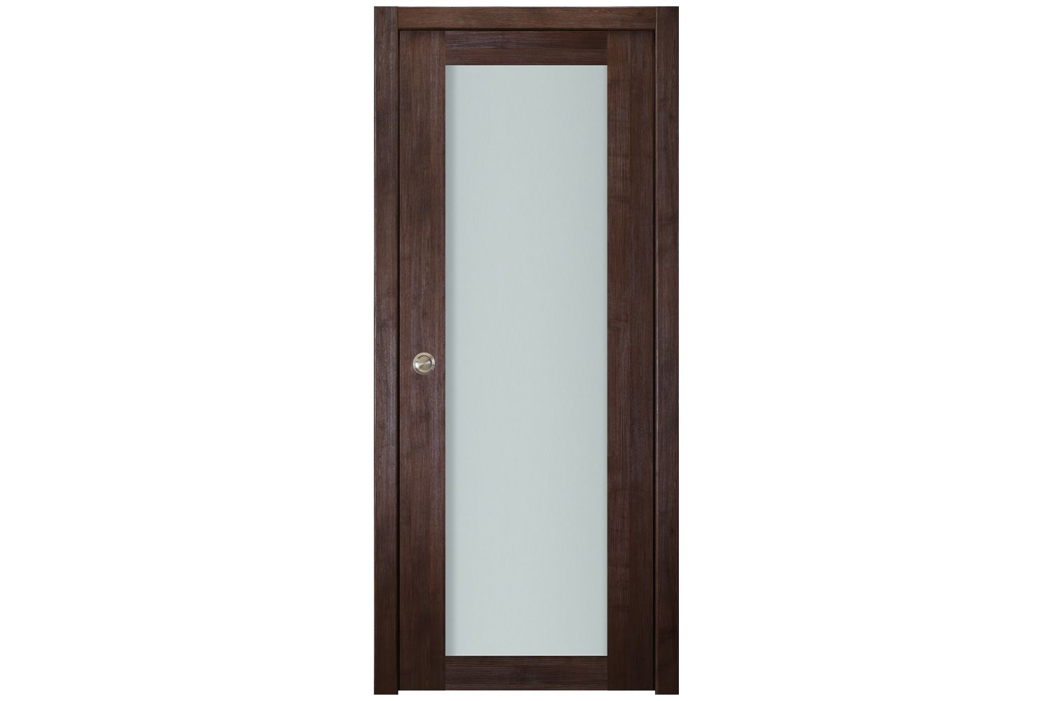 Nova Italia Vetro 1 Lite Prestige Brown Laminate Interior Door