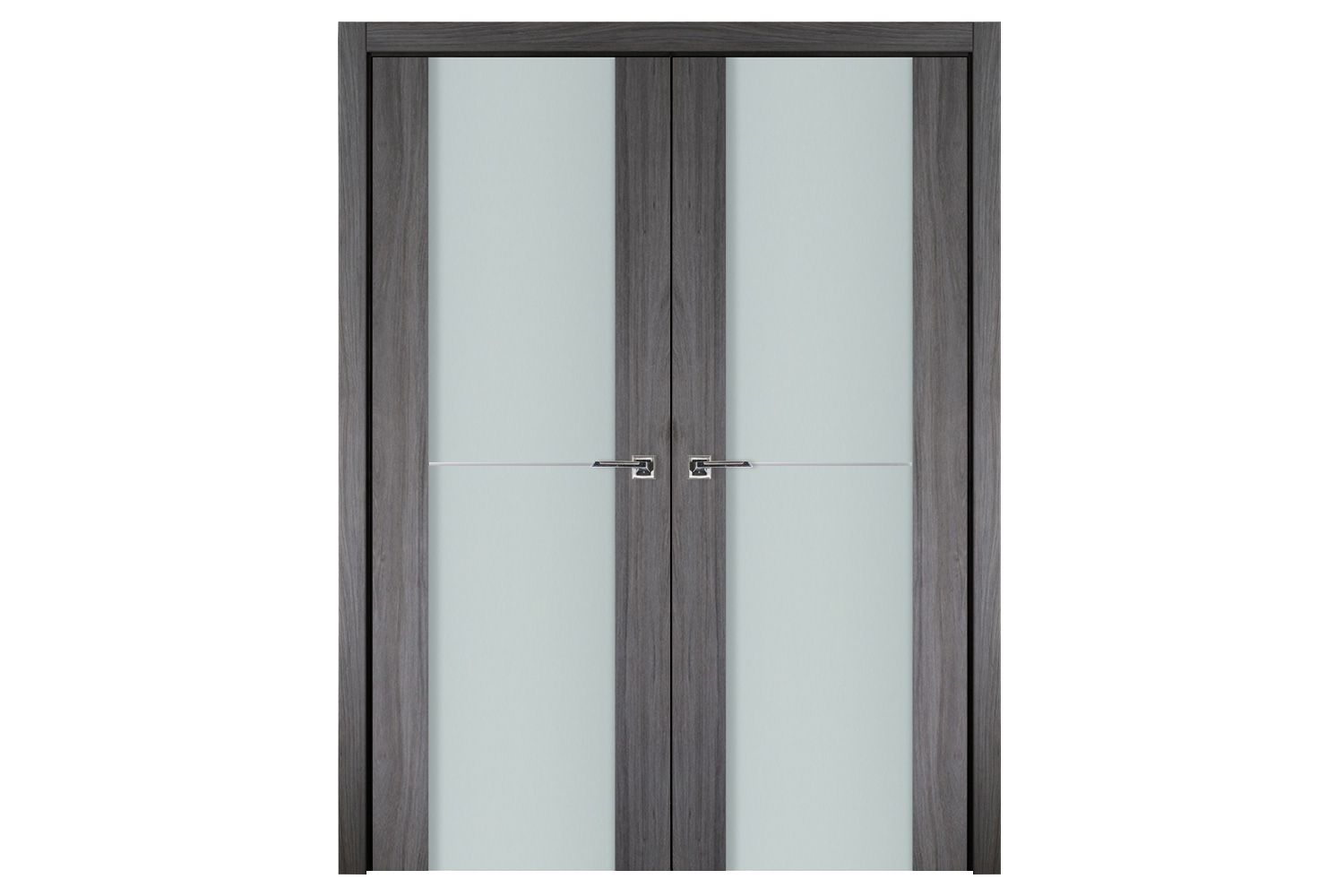 Nova Italia Vetro 1H Swiss Elm Laminate Interior Door