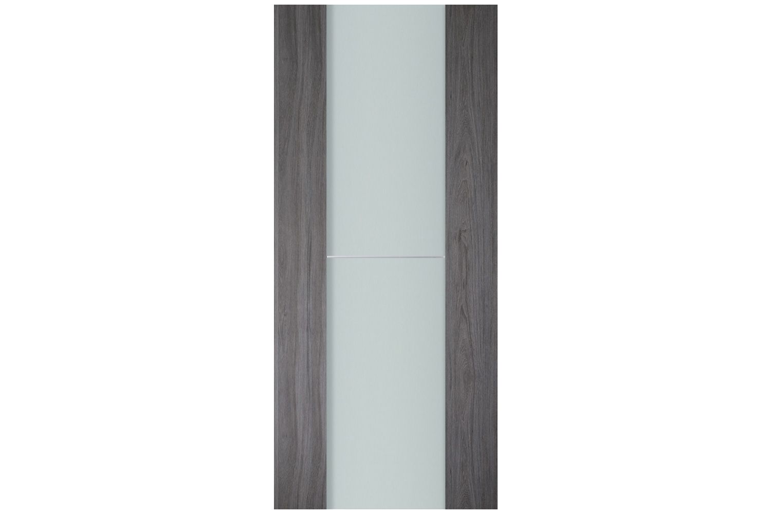 Nova Italia Vetro 1H Swiss Elm Laminate Interior Door