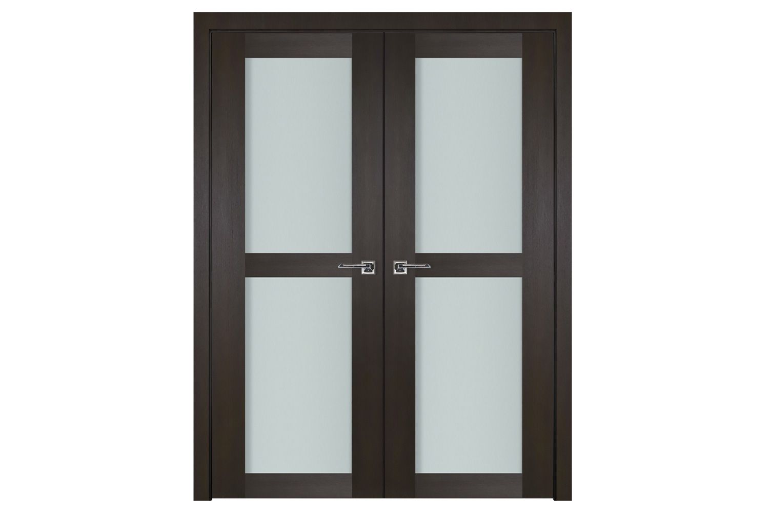 Nova Italia Vetro 2 Lite Premium Wenge Laminate Interior Door