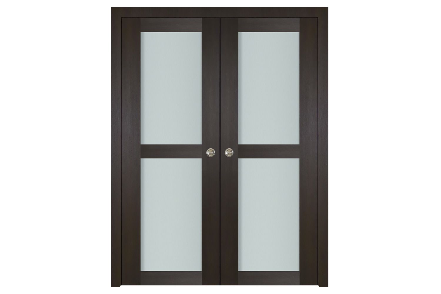 Nova Italia Vetro 2 Lite Premium Wenge Laminate Interior Door